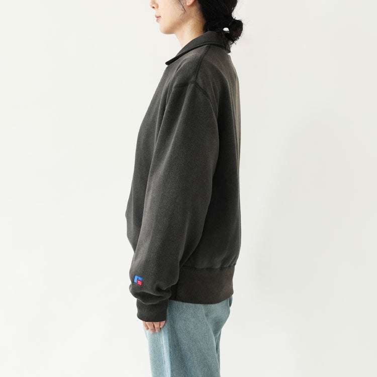 RUSSELL OVER HALF ZIP SWEAT ラッセル オーバーハーフジップスウェット