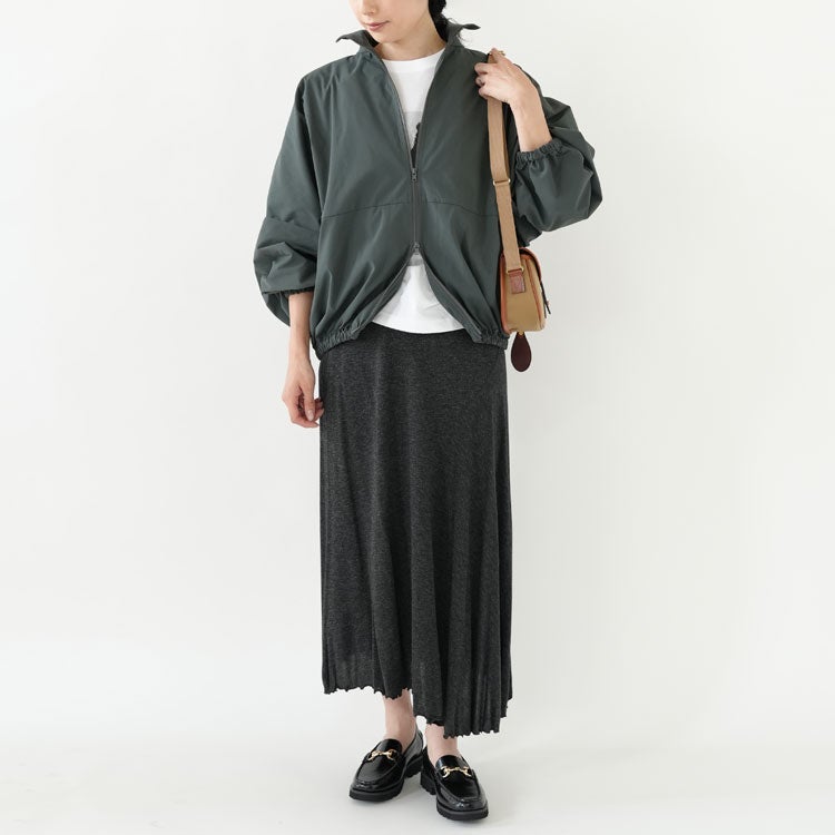 HIGH NECK ZIP BLOUSON ハイネックジップブルゾン