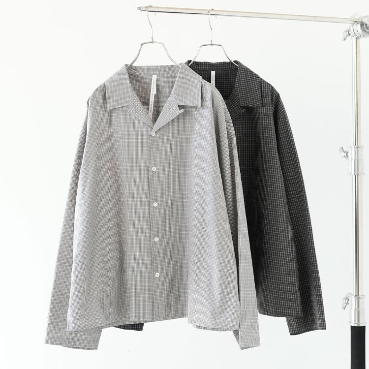 OPEN COLLAR SHIRT オープンカラーシャツ