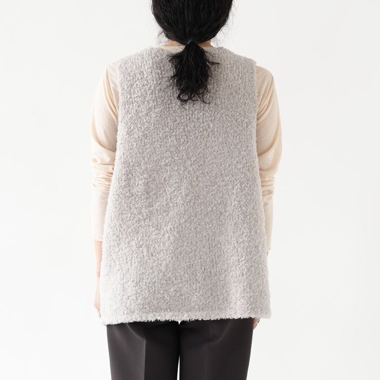 hairy yarn V neck P/O ヘアリーヤーンVネックプルオーバー