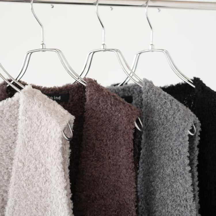 hairy yarn V neck P/O ヘアリーヤーンVネックプルオーバー