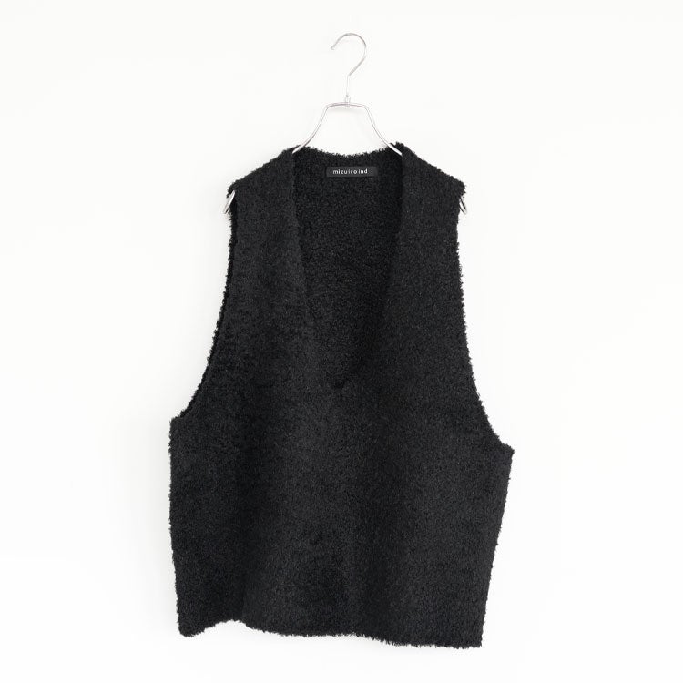 hairy yarn V neck P/O ヘアリーヤーンVネックプルオーバー