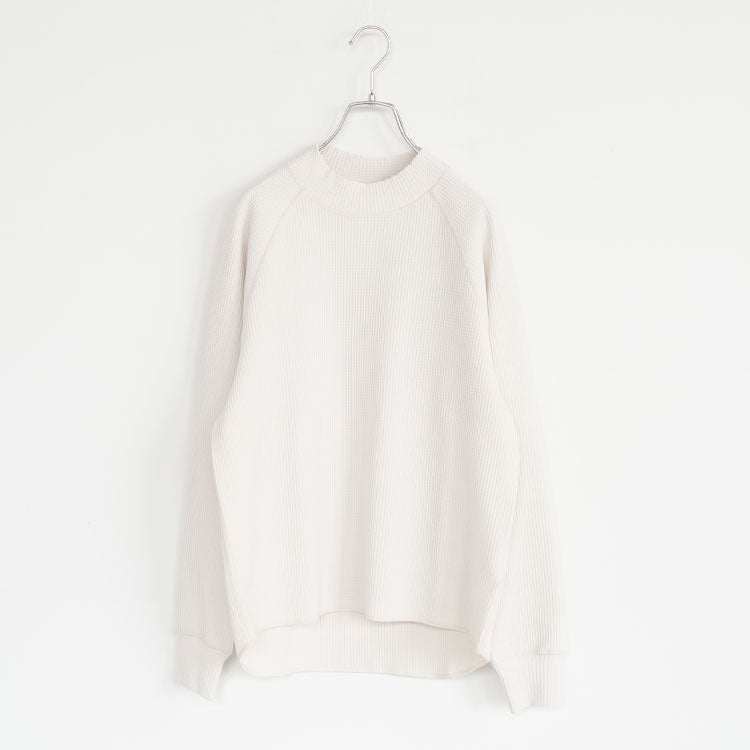 WF Light Mock Neck L/S T-shirt ワッフルライトモックネックロングスリーブティーシャツ