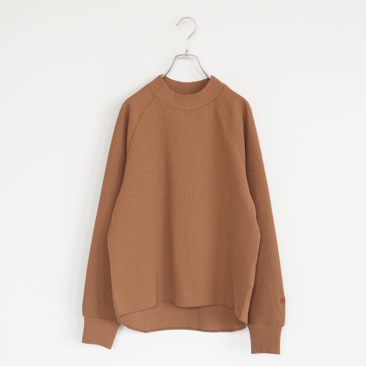 WF Light Mock Neck L/S T-shirt ワッフルライトモックネックロングスリーブティーシャツ