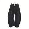 studded draped denim pants スタッズドレープデニムパンツ