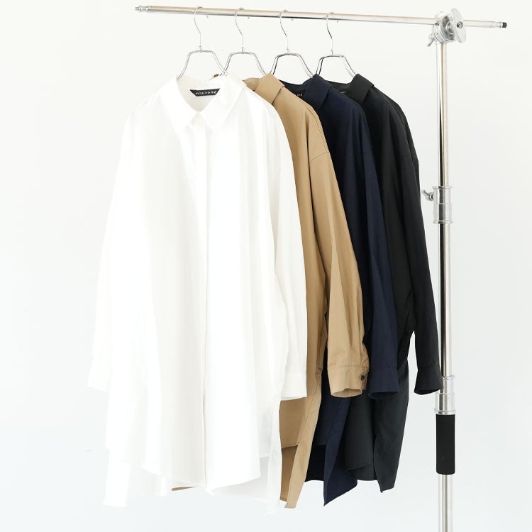 box cut shirt ボックスカットシャツ