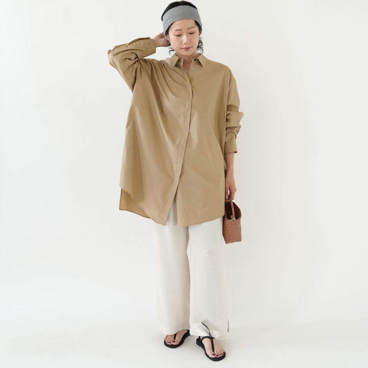 box cut shirt ボックスカットシャツ