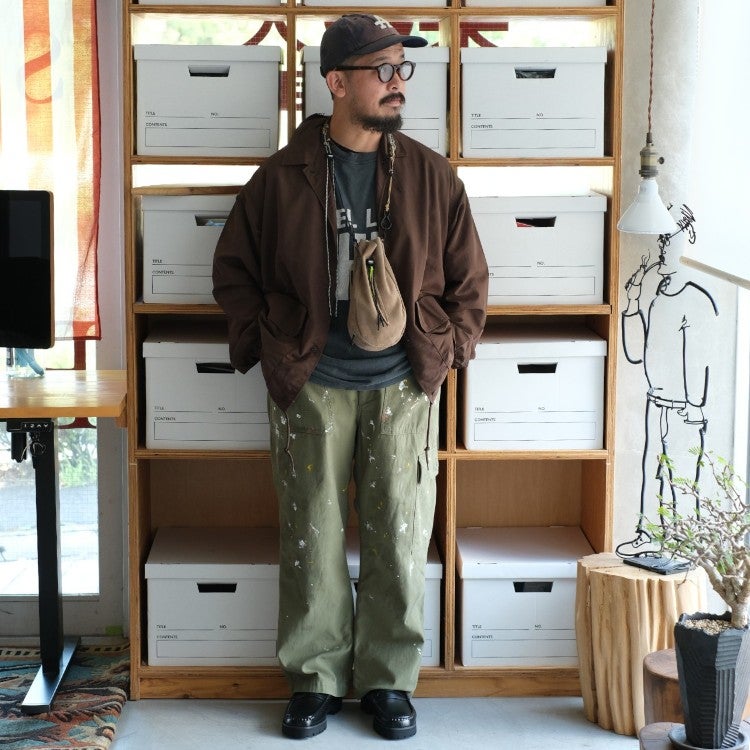 KINCHAKU LEATHER 巾着レザー