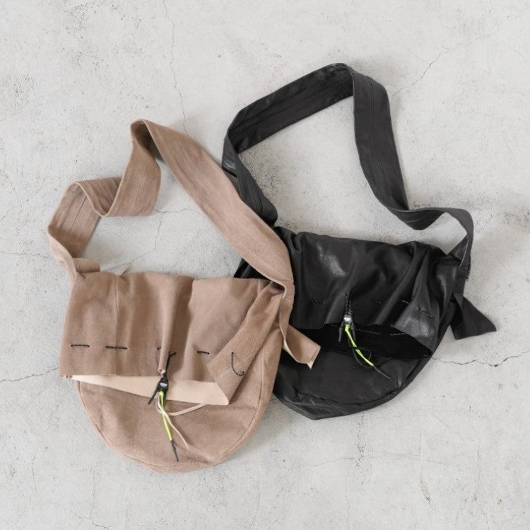 BIG KINCHAKU LEATHER ビッグ巾着レザー