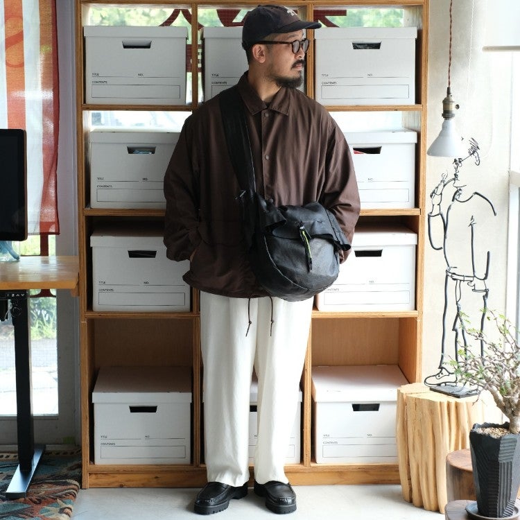 BIG KINCHAKU LEATHER ビッグ巾着レザー