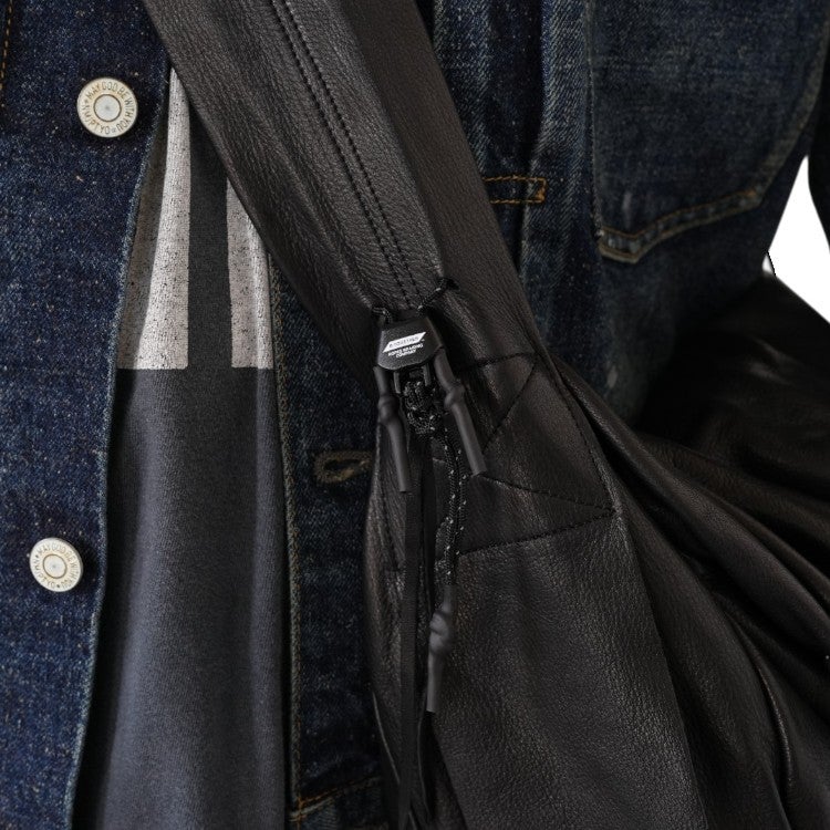BIG KINCHAKU LEATHER ビッグ巾着レザー