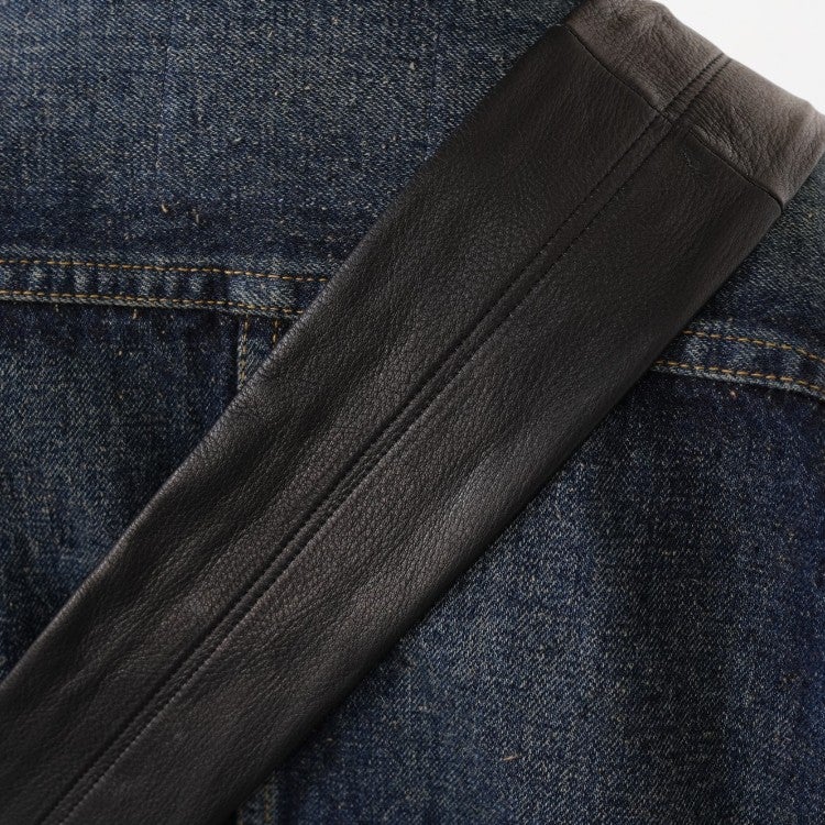 BIG KINCHAKU LEATHER ビッグ巾着レザー