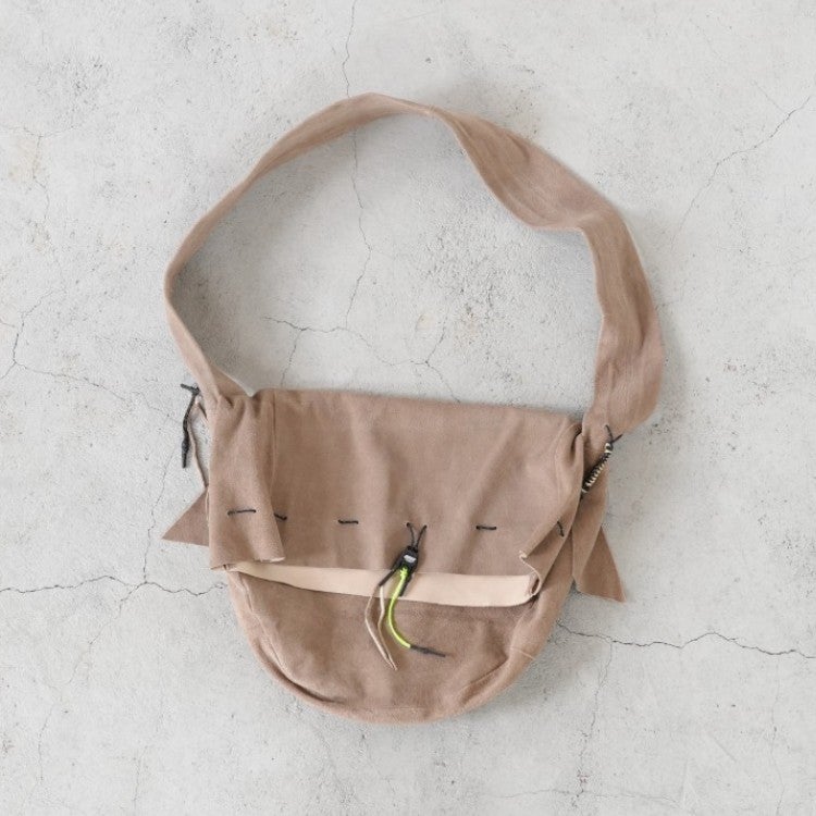 BIG KINCHAKU LEATHER ビッグ巾着レザー