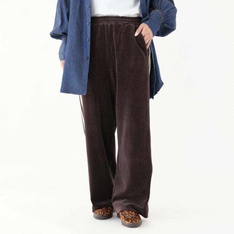 Velour Track Pants ベロアトラックパンツ