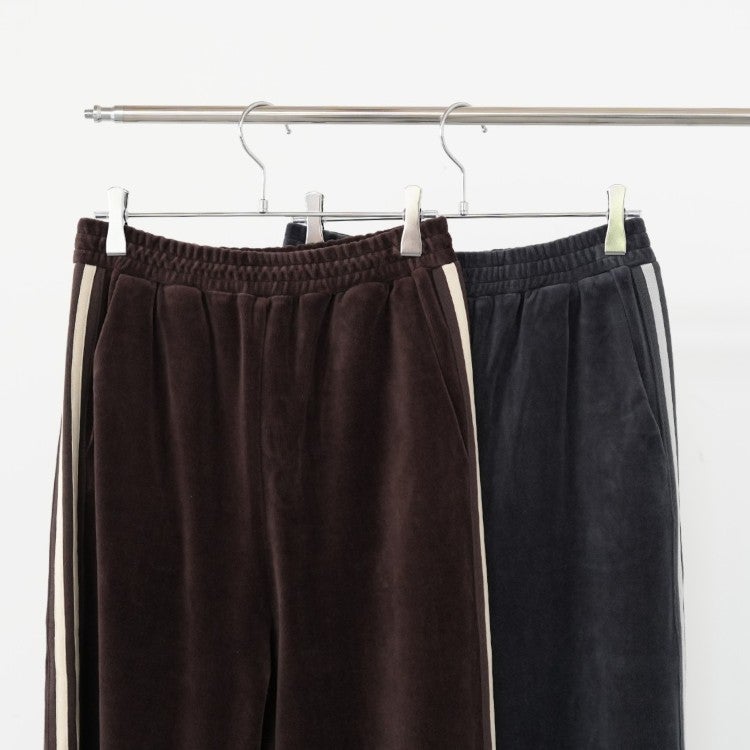 Velour Track Pants ベロアトラックパンツ