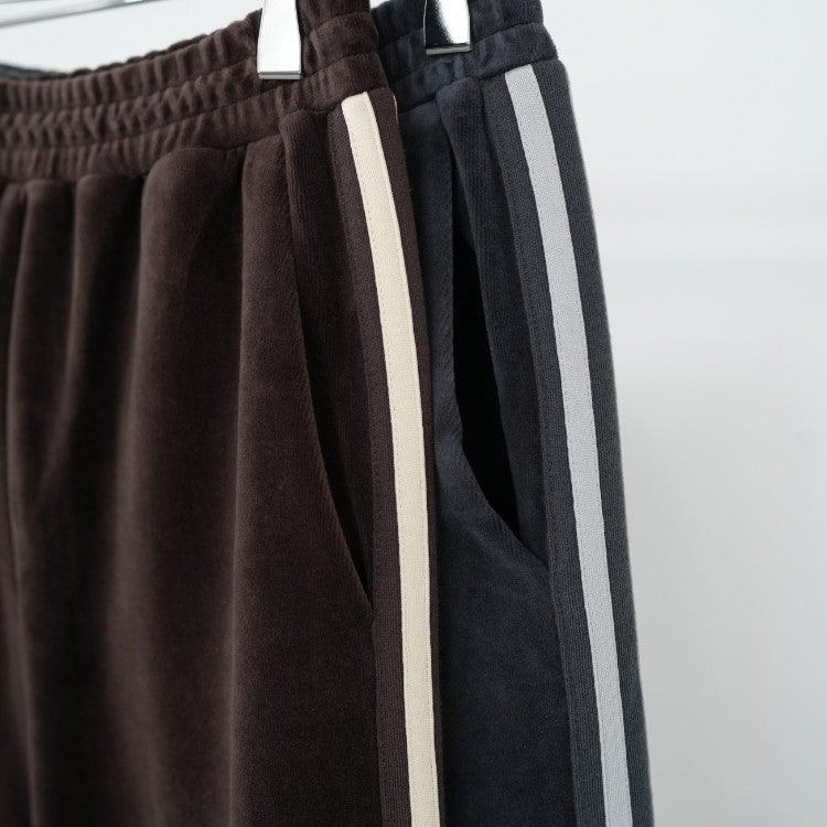 Velour Track Pants ベロアトラックパンツ