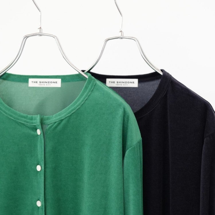 VELOUR CARDIGAN ベロアカーディガン