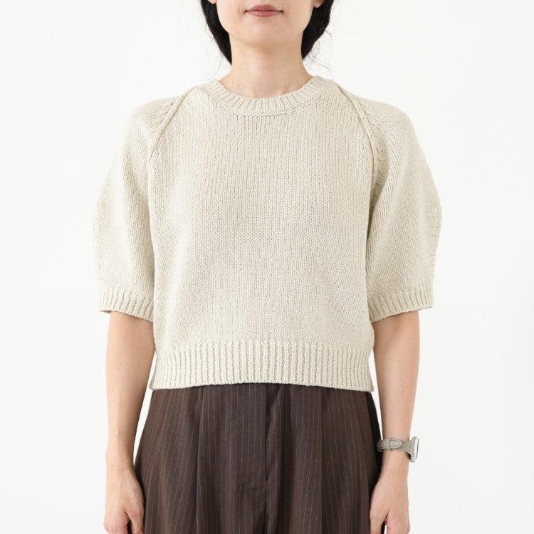 Halfsleeve Raglan Knit ハーフスリーブラグランニット
