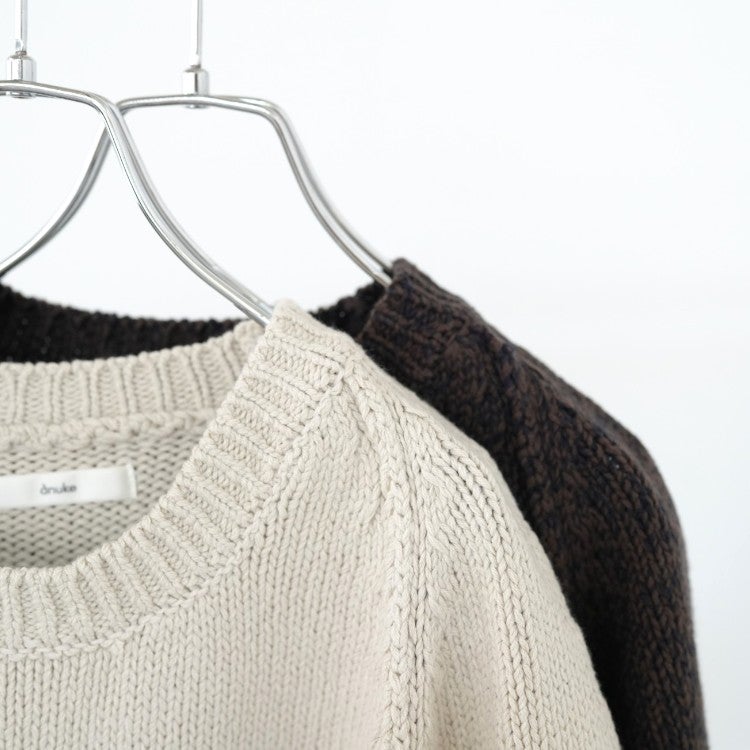 Halfsleeve Raglan Knit ハーフスリーブラグランニット