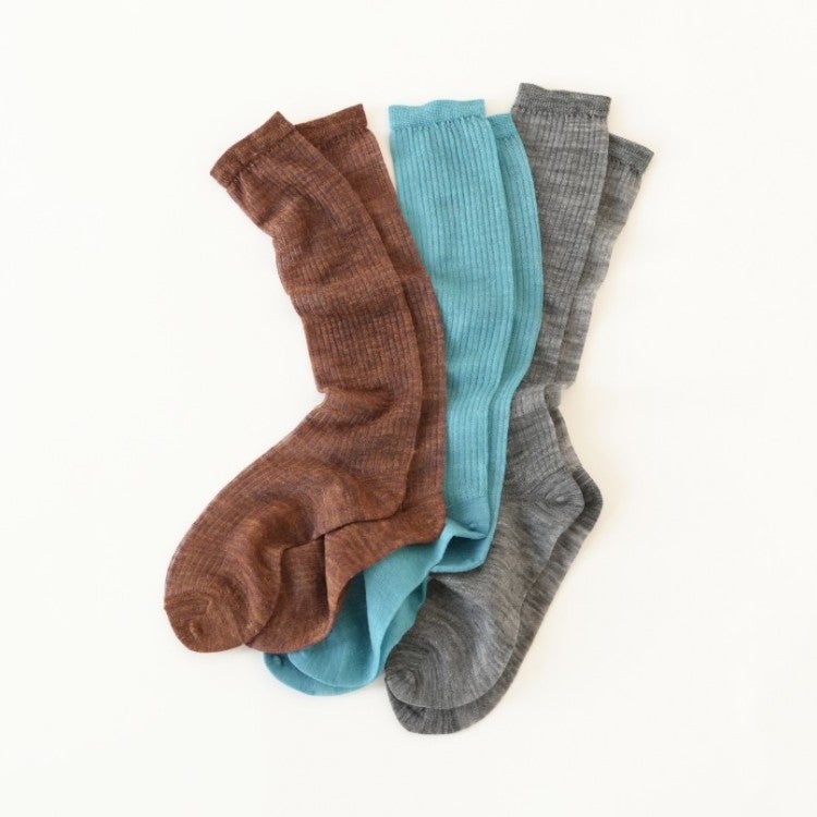 HEER ALPACA SOCKS シアーアルパカソックス