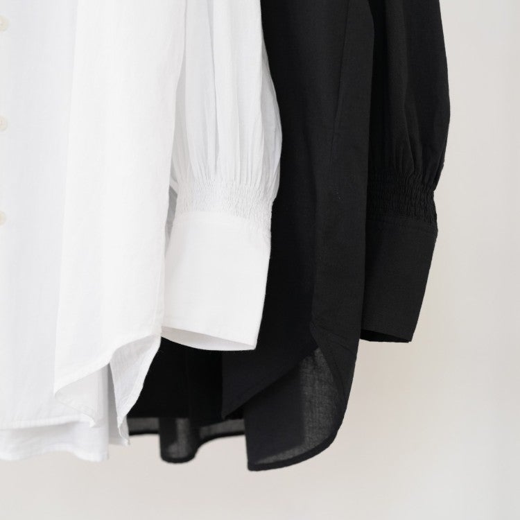 cotton frill collar shirts コットンフリルカラーシャツ