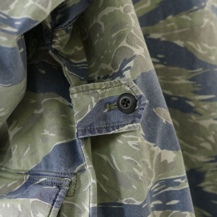frill collar camo jacket フリルカラー カモ ジャケット
