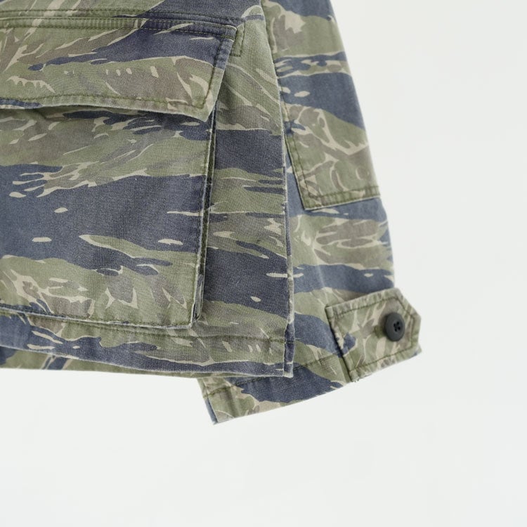 frill collar camo jacket フリルカラー カモ ジャケット