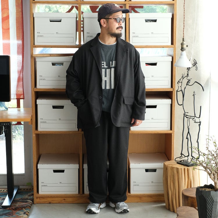 TECH LOOSE 2B JACKET FLANNEL テック ルーズ2Bジャケット フランネル