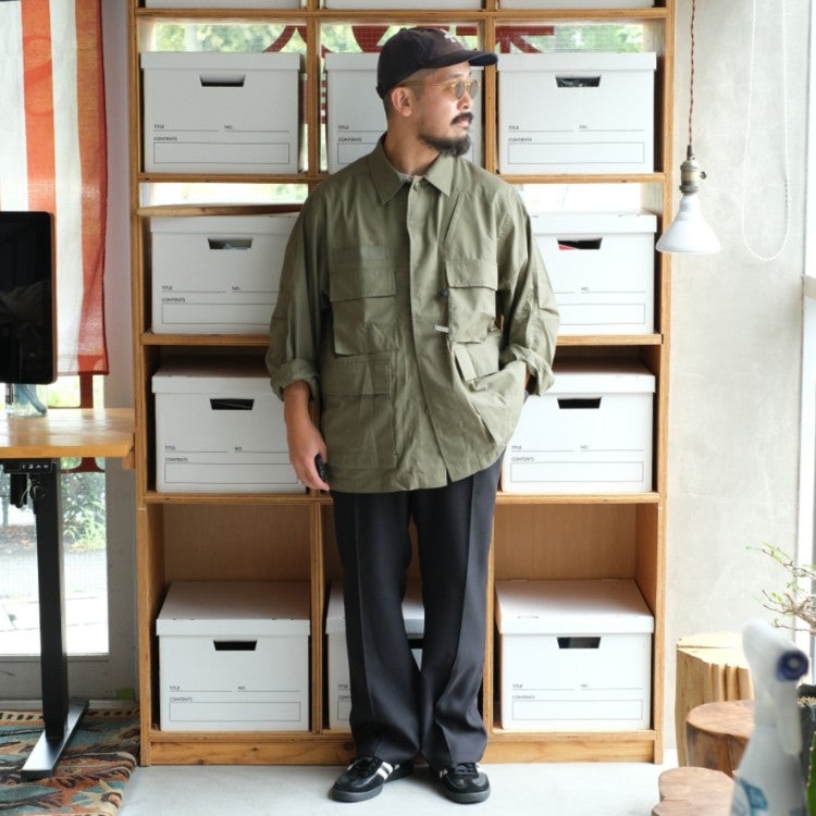 Poly Twill Boots Cut 1M Pant ポリエステルツイルブーツカット１Mパンツ
