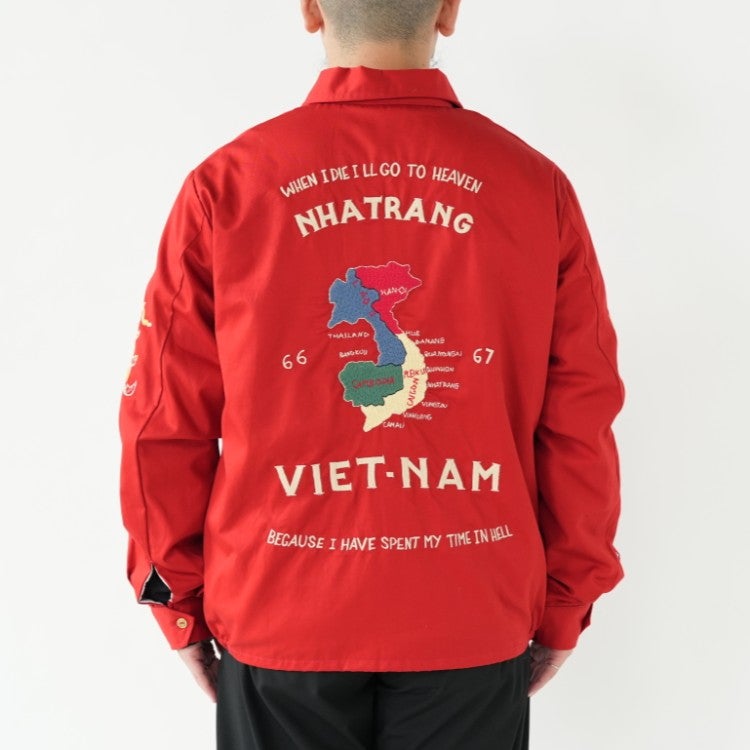 ベトナムジャケット Mid 1960s Style Cotton Vietnam Jacket “VIETNAM MAP”