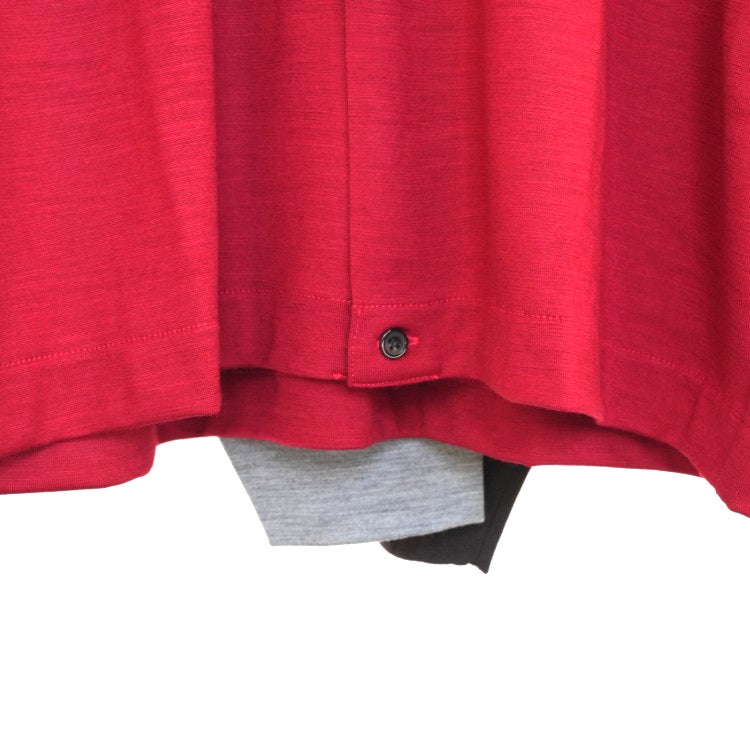 Super 100s Washable Wool Jersey Shirt Cardigan スーパー100s ウォッシャブルウール天竺  シャツカーディガン