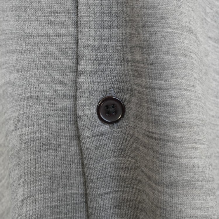 Super 100s Washable Wool Jersey Shirt Cardigan スーパー100s ウォッシャブルウール天竺  シャツカーディガン