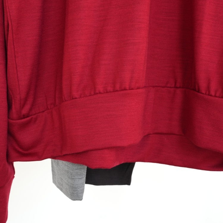 Super 100s Washable Wool Jersey Crew Neck L/S Tee スーパー100sウォッシャブルウール天竺 クルーネック L/S Tee