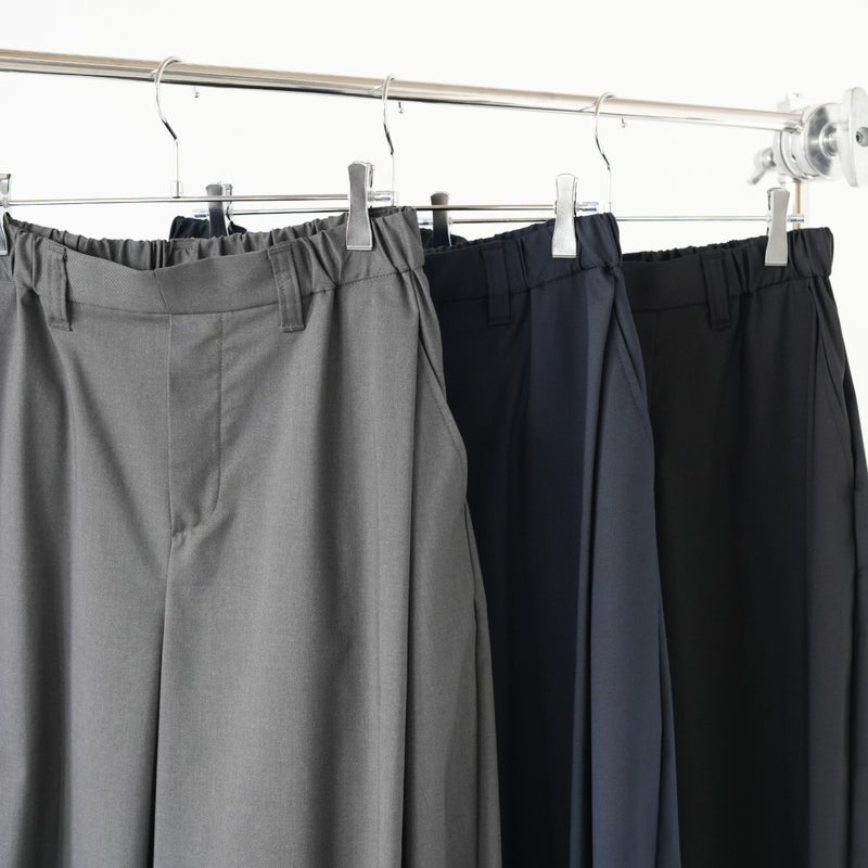 deep tuck pants ディープタックパンツ
