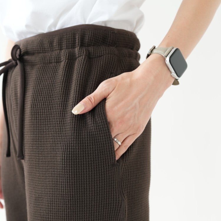 Waffle Wide Pants ワッフル ワイドパンツ