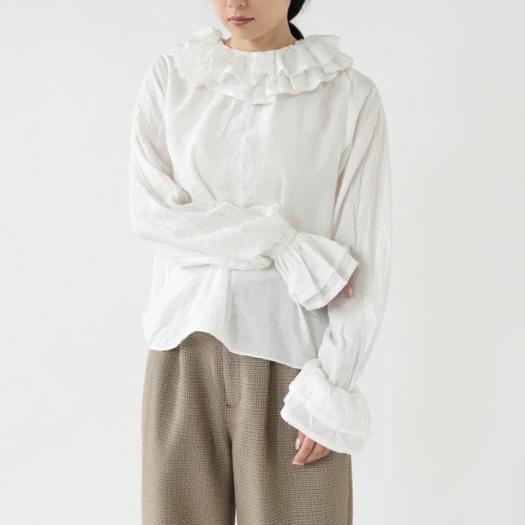 2way Frill Blouse 2wayフリルブラウス