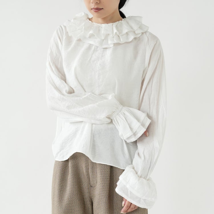 2way Frill Blouse 2wayフリルブラウス