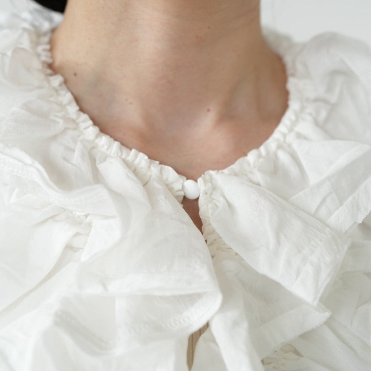 2way Frill Blouse 2wayフリルブラウス