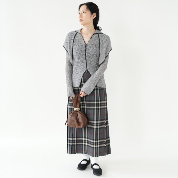 Piping Scarf Knit パイピング スカーフニット