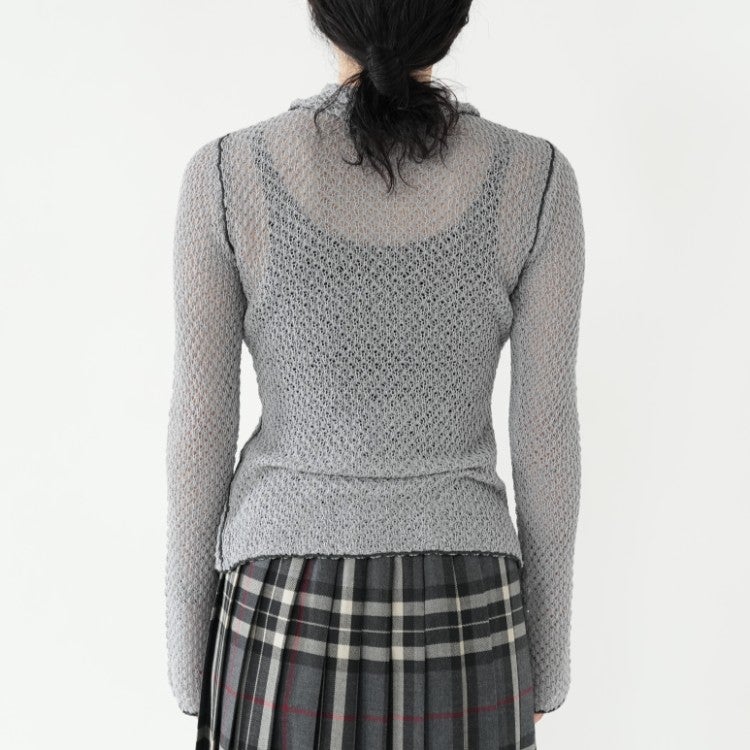 Piping Scarf Knit パイピング スカーフニット