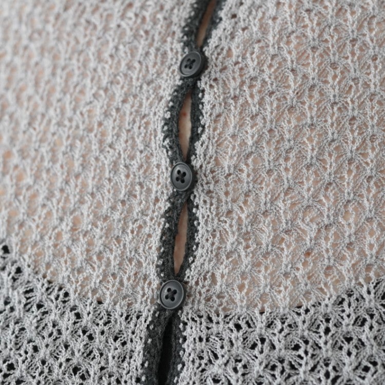 Piping Scarf Knit パイピング スカーフニット