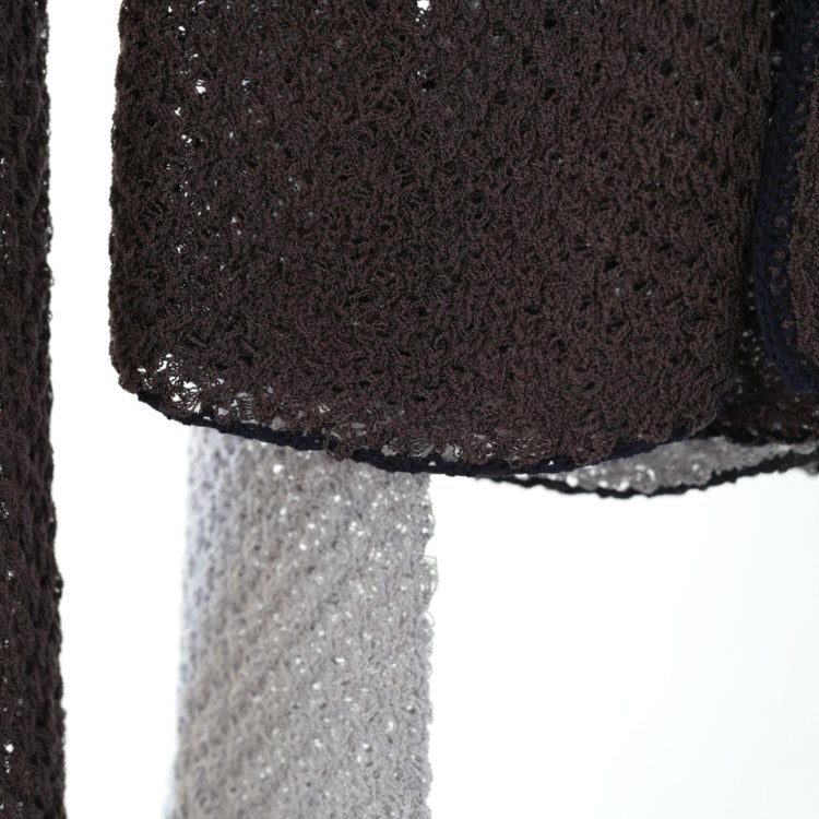 Piping Scarf Knit パイピング スカーフニット