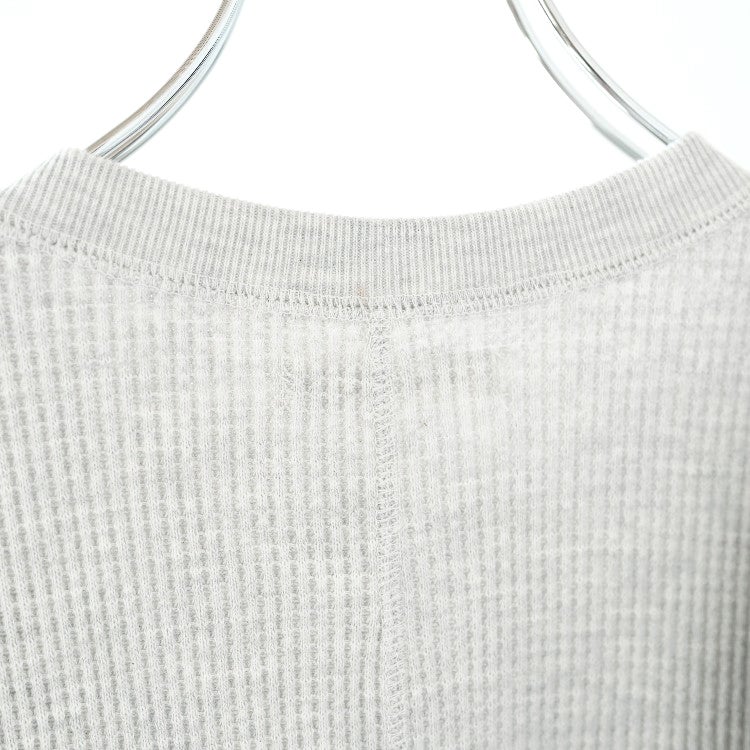 Waffle Loose Henleytops ワッフルルーズ ヘンリートップス