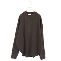 Waffle Loose Henleytops ワッフルルーズ ヘンリートップス