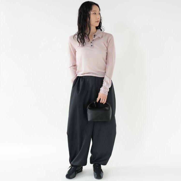 Sheer Polo Knit シアー ポロニット