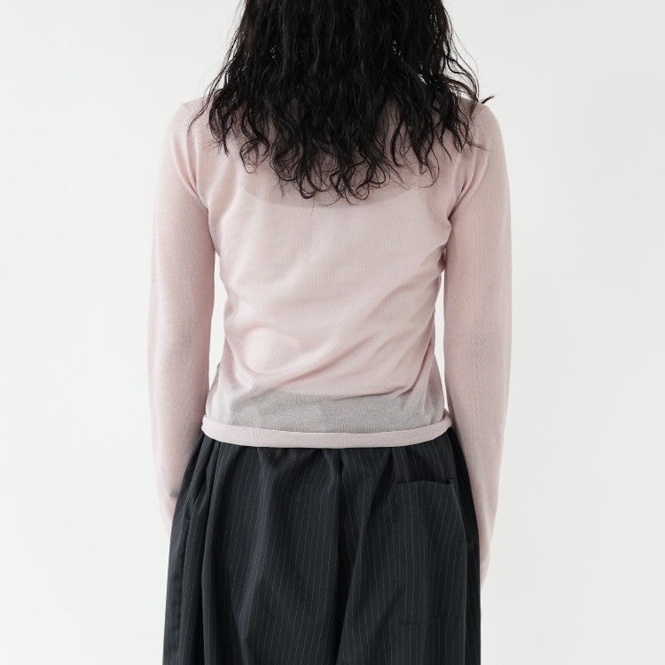 Sheer Polo Knit シアー ポロニット