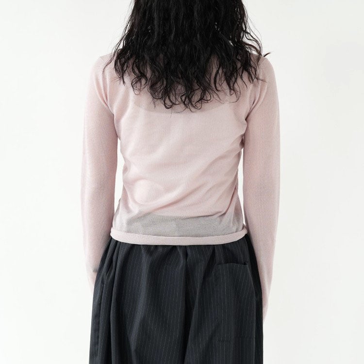 Sheer Polo Knit シアー ポロニット
