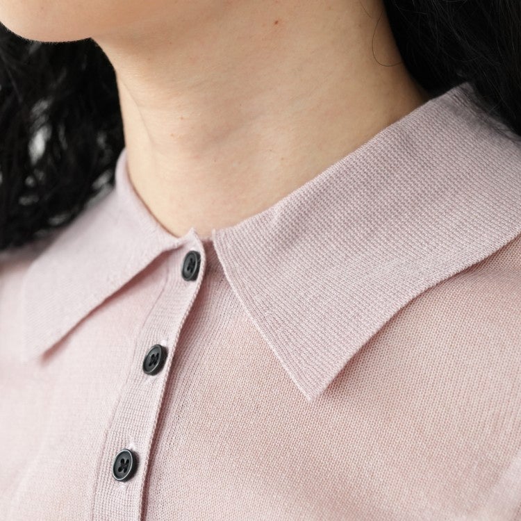 Sheer Polo Knit シアー ポロニット