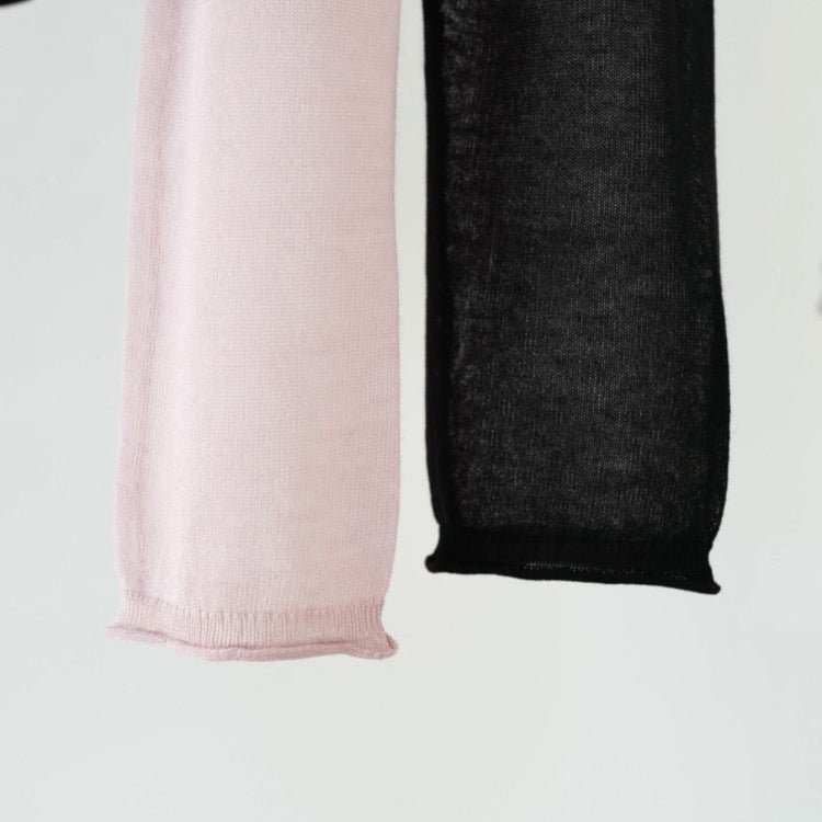 Sheer Polo Knit シアー ポロニット