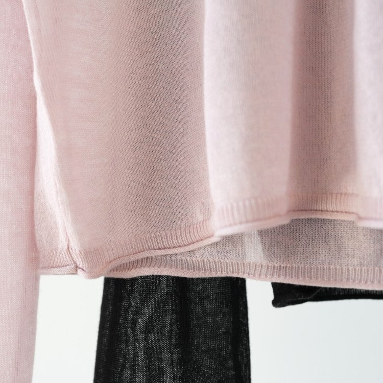 Sheer Polo Knit シアー ポロニット